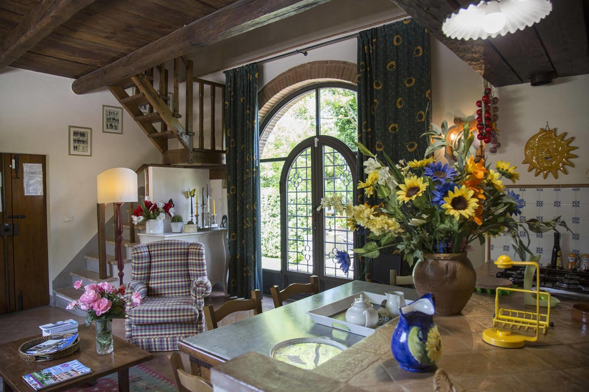 Villa Il Trebbio Cortona Esterno foto