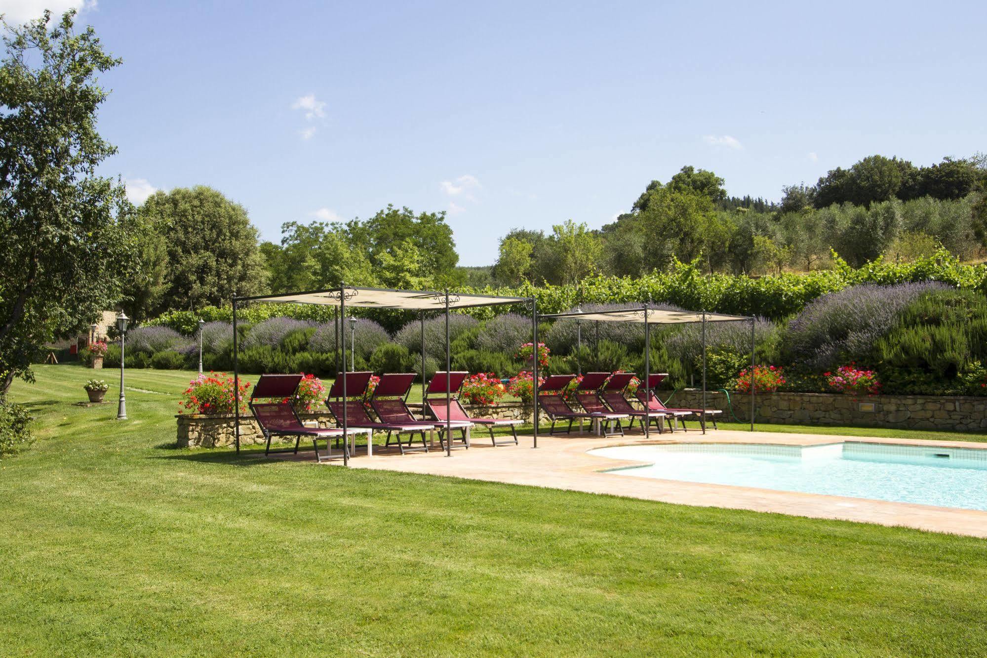 Villa Il Trebbio Cortona Esterno foto
